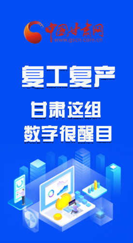 圖解|甘肅復(fù)工復(fù)產(chǎn)有多拼，看看這組數(shù)字就知道了 