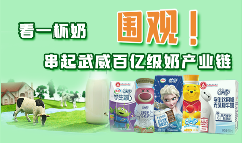 圖解|圍觀！看一杯奶串起武威百億級(jí)奶產(chǎn)業(yè)鏈