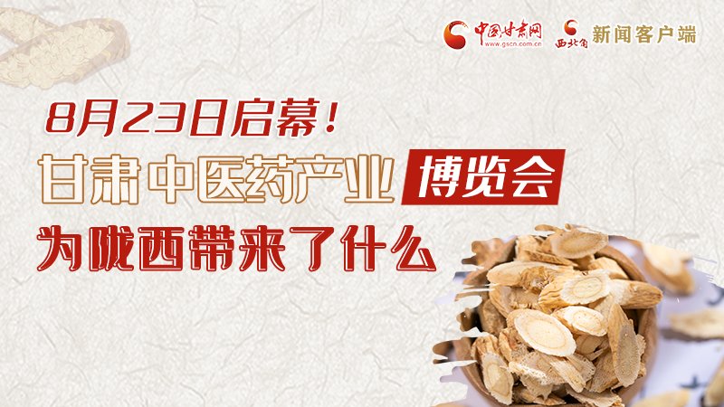 長圖丨8月23日啟幕，甘肅這場行業(yè)盛會為隴西帶來了什么？