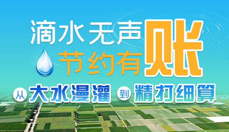 手繪|滴水無(wú)聲，節(jié)約有賬 ——從大水漫灌到“精打細(xì)算”