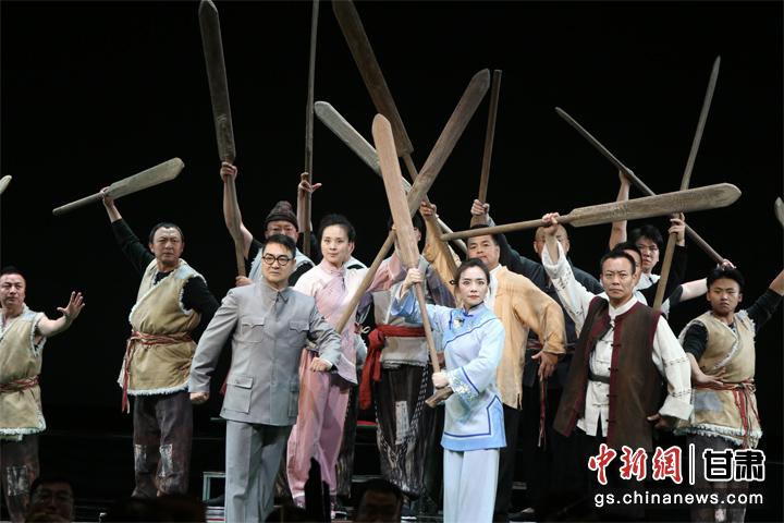 圖為演出劇照。甘肅省隴劇院供圖