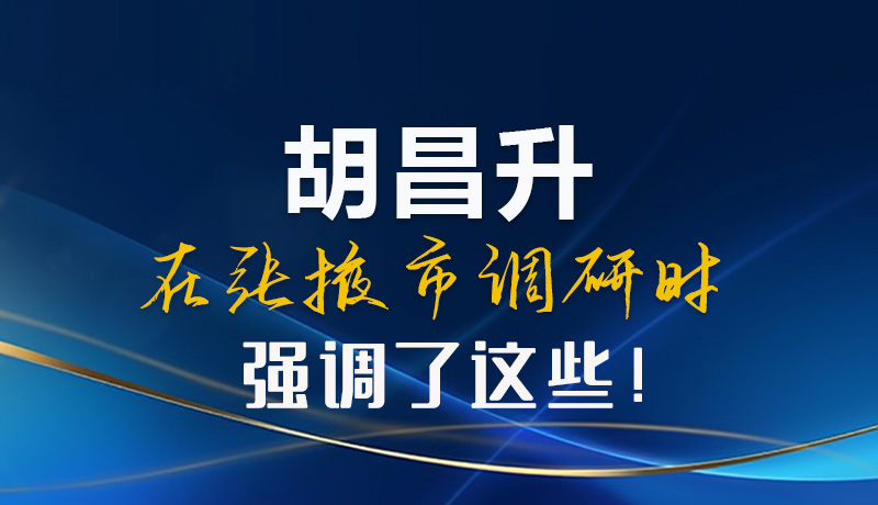 【甘快看】圖解|胡昌升在張掖市調(diào)研時(shí)強(qiáng)調(diào)了這些！