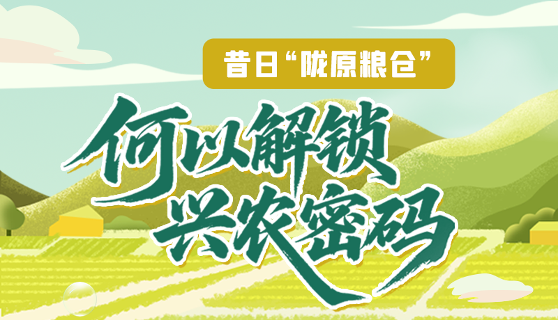 【理響中國·話隴點睛（3）】昔日“隴原糧倉”，何以解鎖“興農(nóng)密碼”