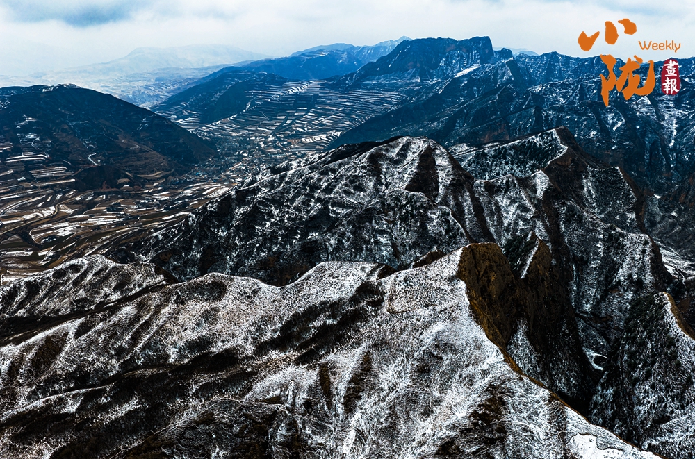 鐵籠山丹霞 一場(chǎng)春雪，億萬(wàn)年的守望