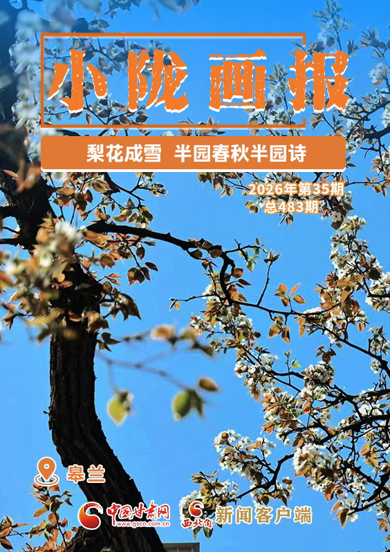 【小隴畫(huà)報(bào)·483期】皋蘭：梨花成雪，半園春秋半園詩(shī)